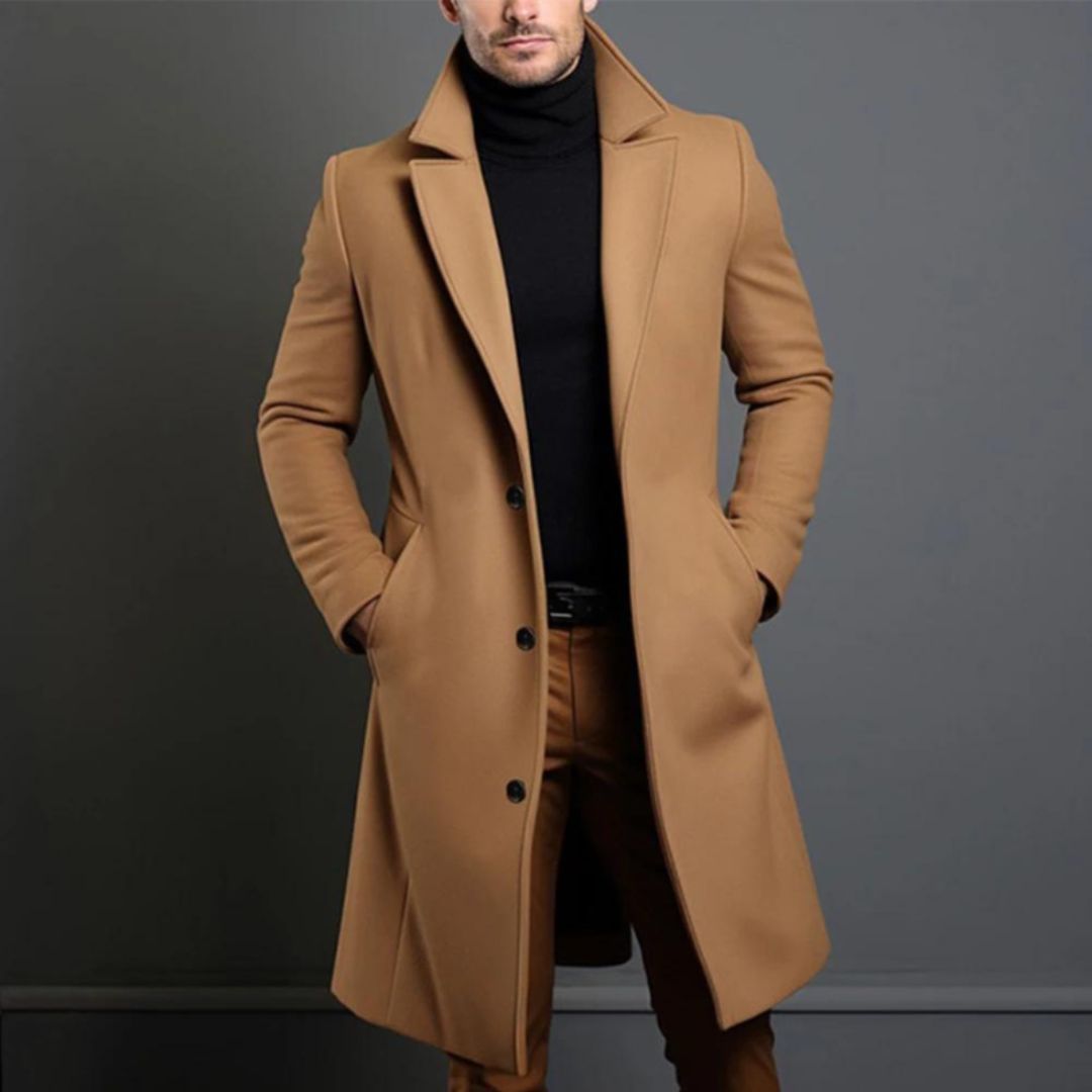 Summer Long Trench Coat For Men