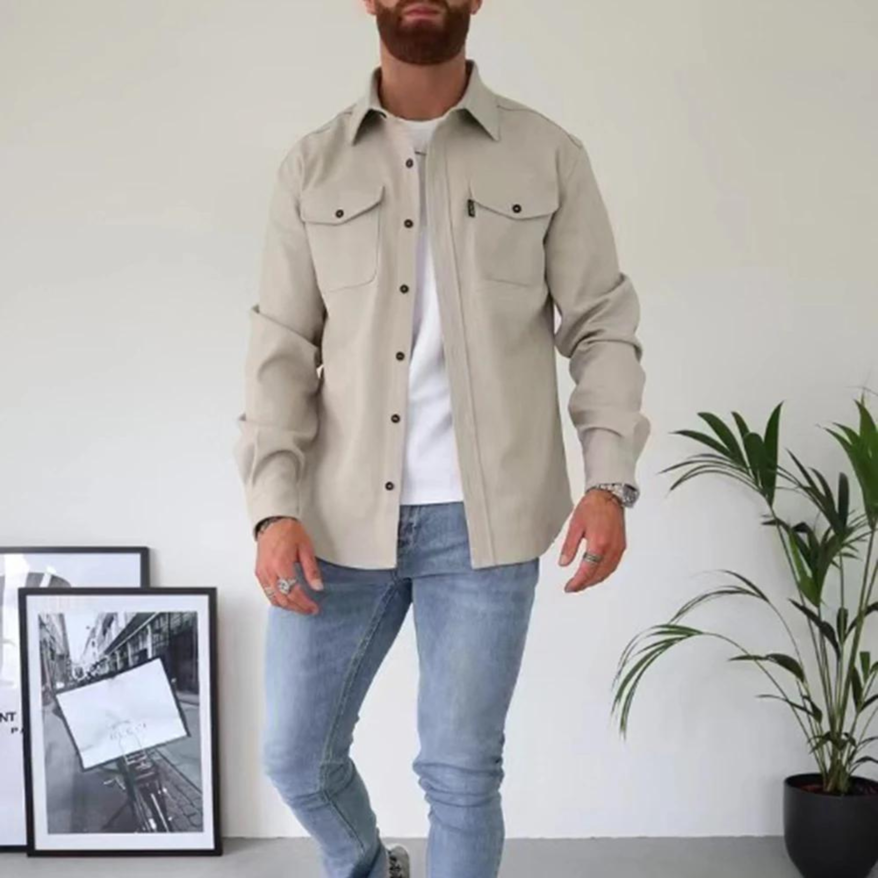 Autumn Winter Men's Shirts