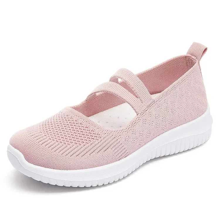 Womens Running Walking Low Top Sports Work Shoes Gym Mary Jane Trainers