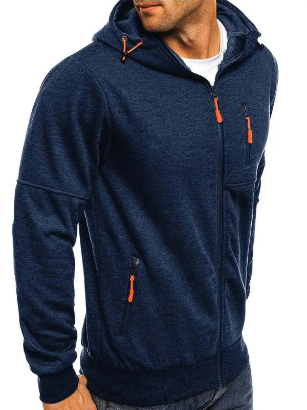 Men's Sports Casual Cardigan Hoodie