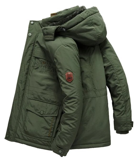 Warm Padded Jacket for Men in Winter