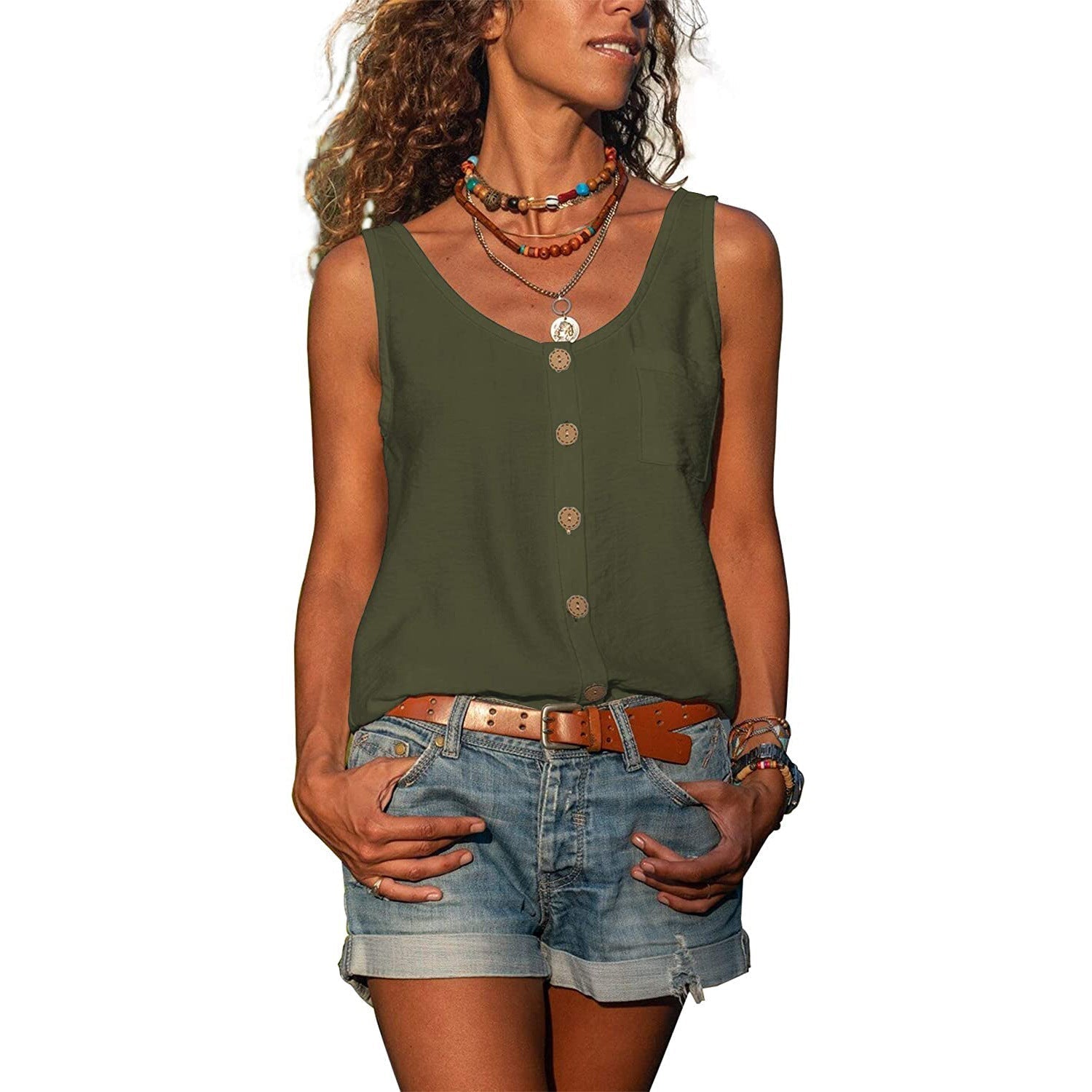 Ibiza Fashion Elegant Women's Tank Top