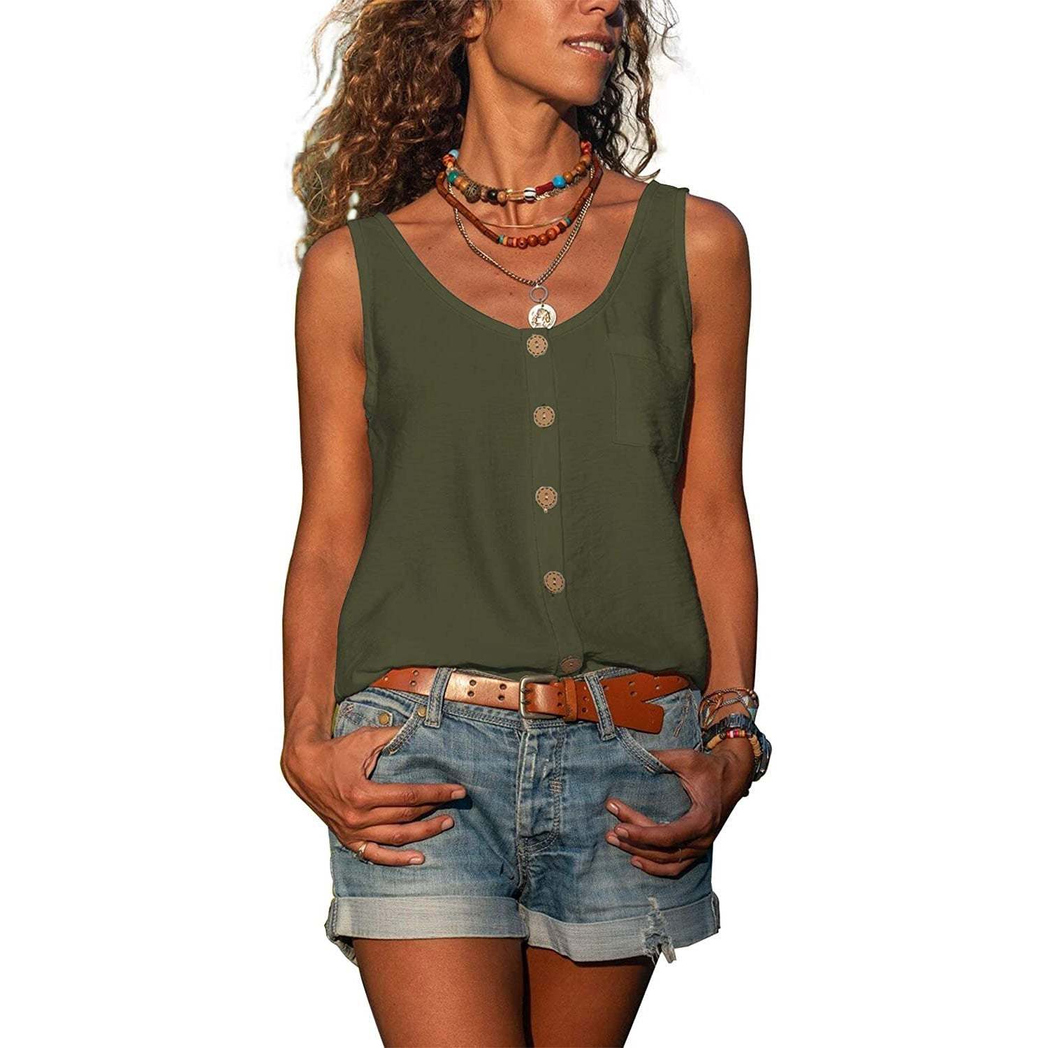 Ibiza Fashion Elegant Women's Tank Top