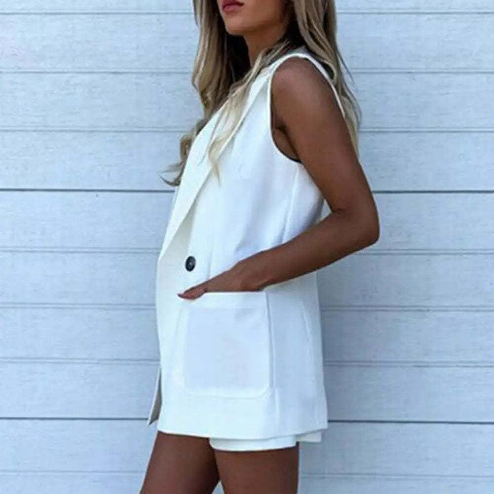 Lou - Chic Blazer Short Set