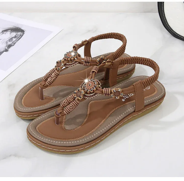 Bohemia Women Ladies Fashion Flat Sandals