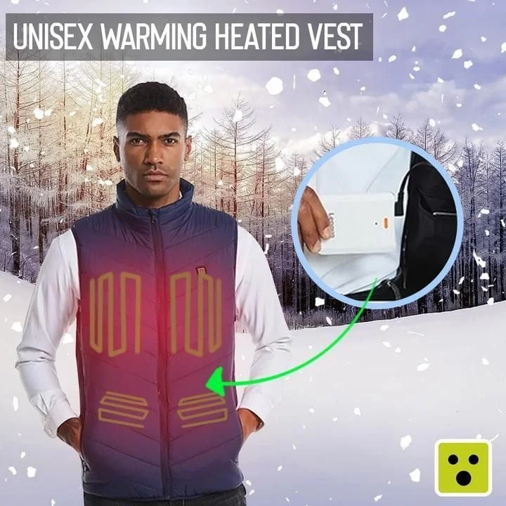 HeatVest Unisex Warming Heated Vest Jacket