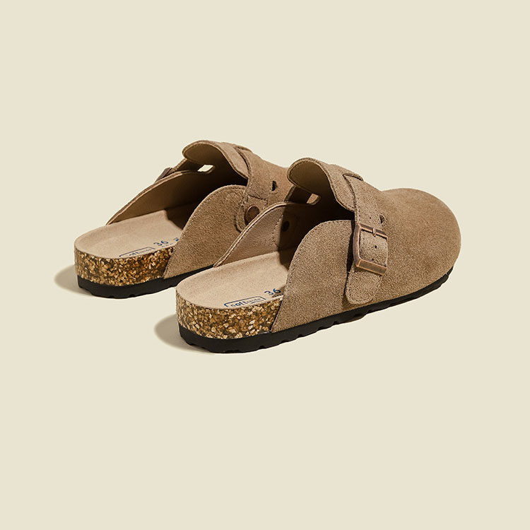 100% Vegan Suede Clogs