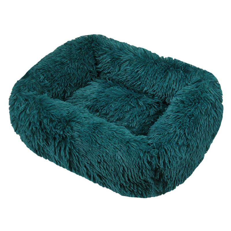Plush Donut Dog Bed - Cosy Calming Pet Bed-gladdween