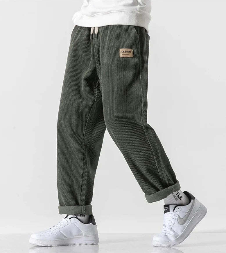 Corduroy Jogger Pants