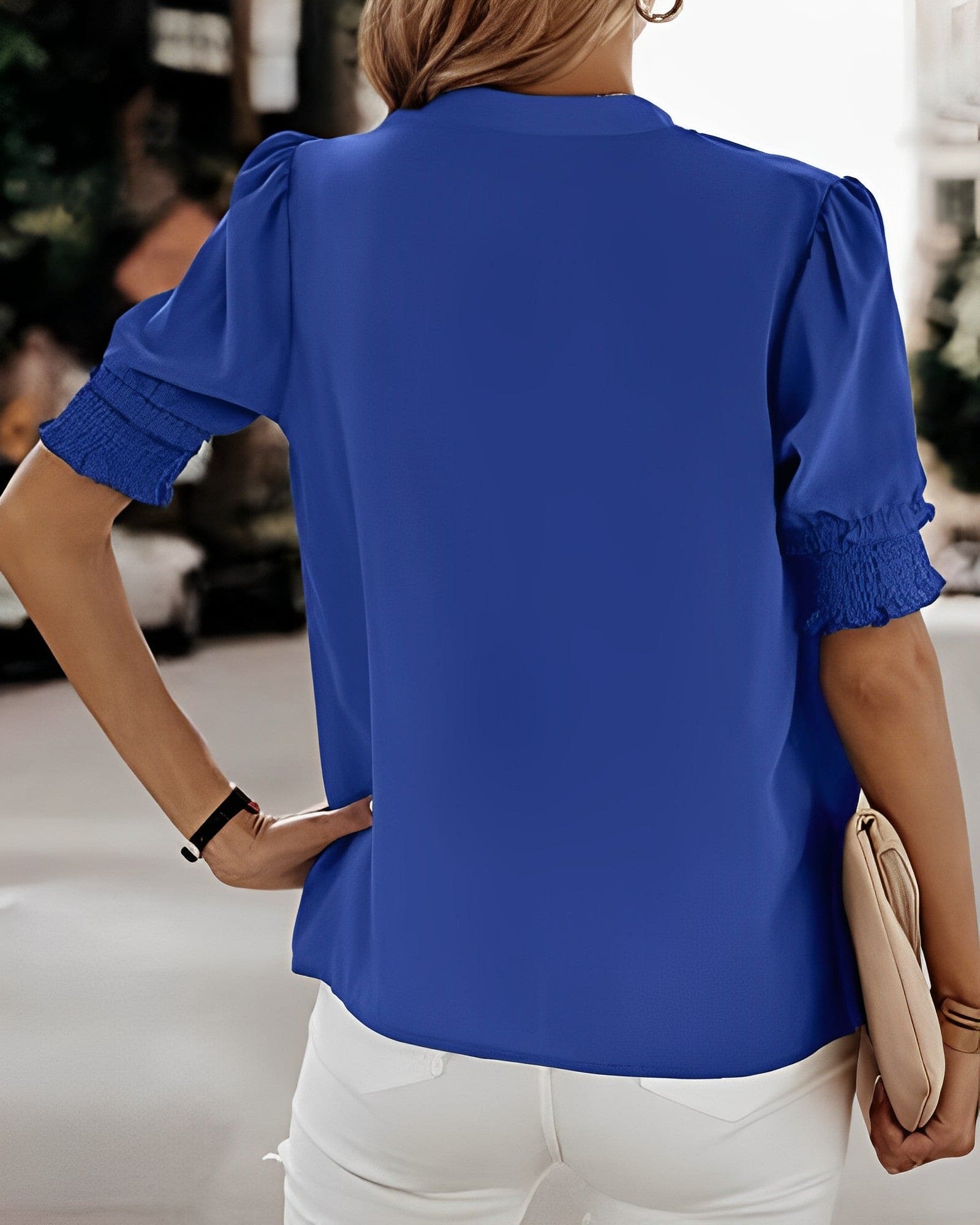 Flora V-Neck Blouse