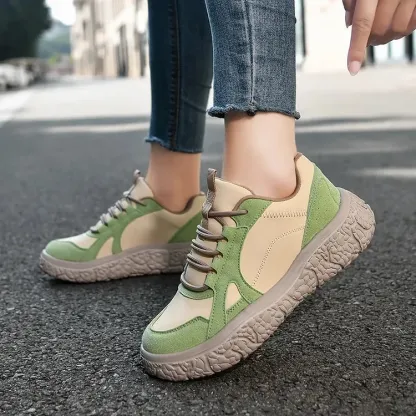 Women's Suede Patchwork Sport Shoes