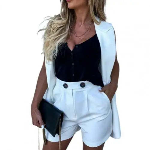 Lou - Chic Blazer Short Set