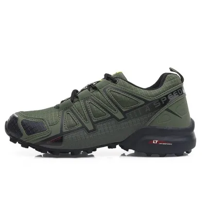 Men's Outdoor sports Breathable mesh anti-skid travel shoes