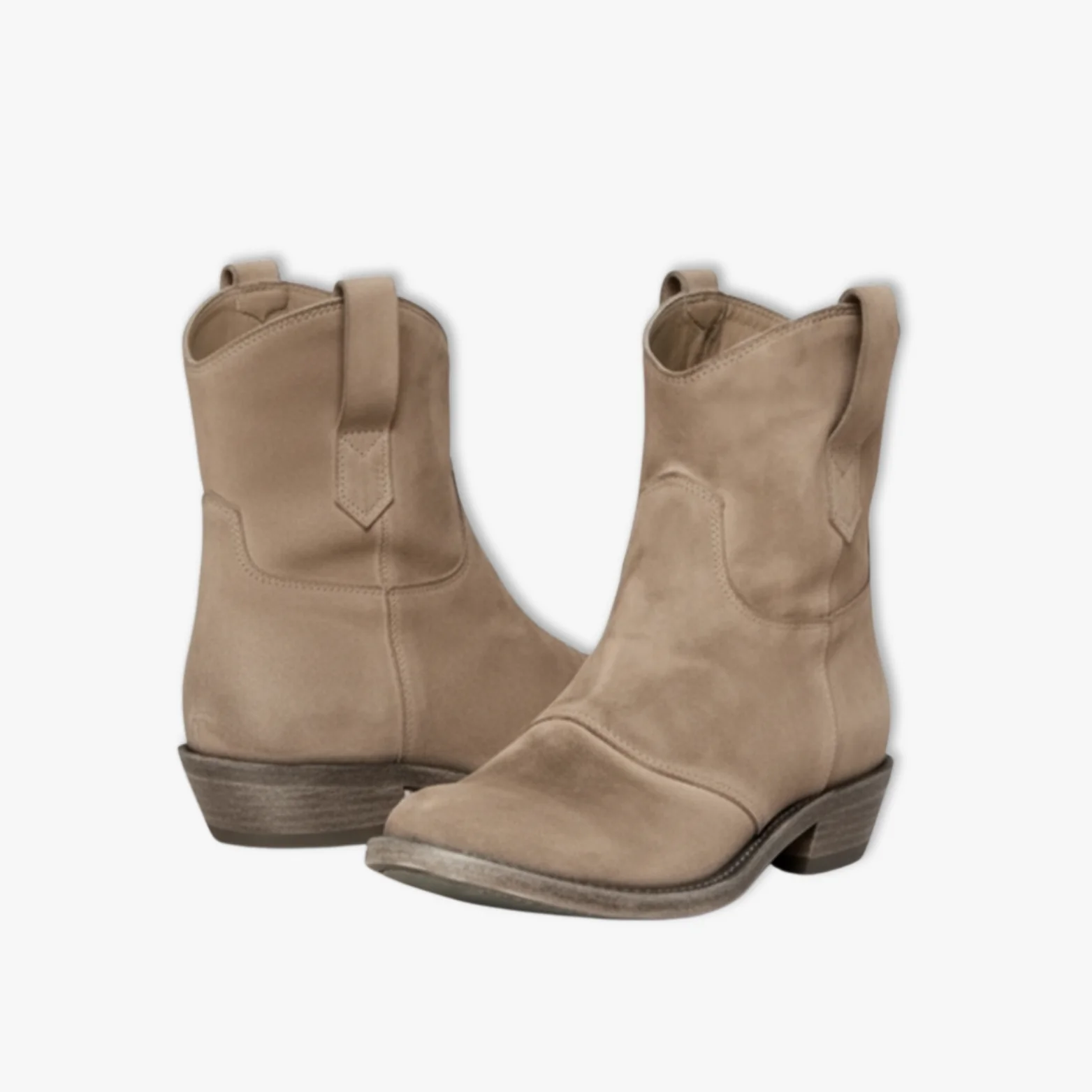 Luxury Women's Suede Ankle Boots Non-Slip Slip-On