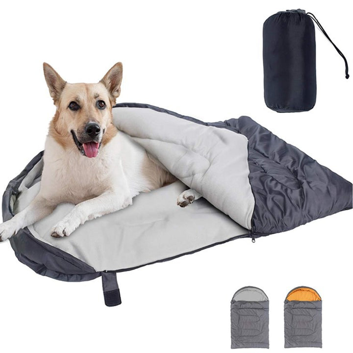 Dog Sleeping Bag Waterproof Warm Packable Dog Bed with Storage Bag 