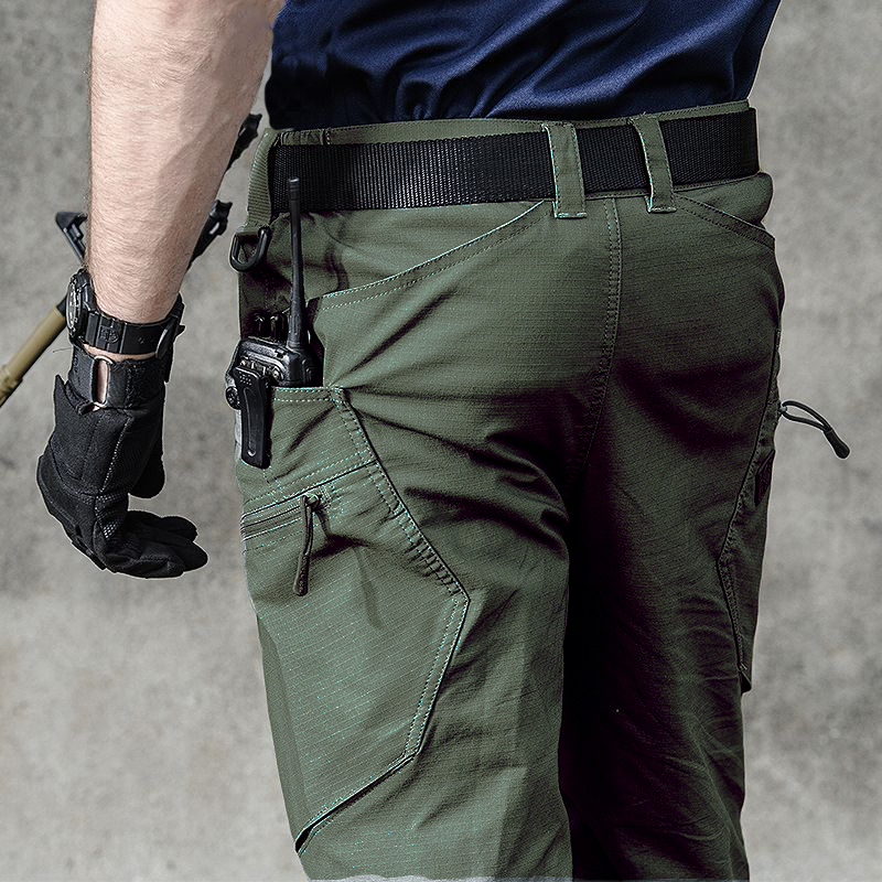 Men's Urban Pro Stretch Tactical Trousers Army Green