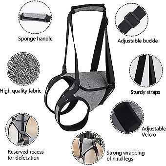 Adjustable Dog Back Legs Lift Harness