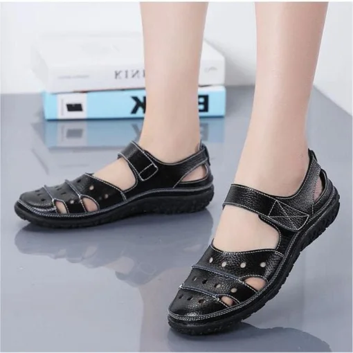 Comfyfleek Wide Toe Box & Wide Size Leather Shoes