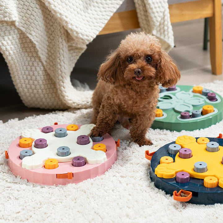 Cat Food Puzzle Feeder, Cat Treats Puzzle Toys-gladdween