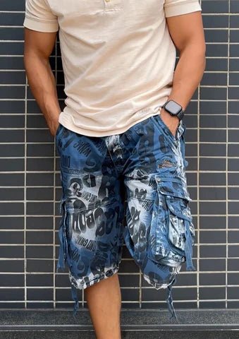 Cargo Shorts with Multiple Pockets