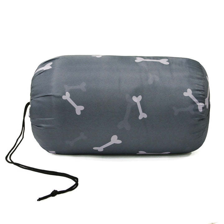 Dog Sleeping Bag Waterproof Warm Packable Dog Bed with Storage Bag 