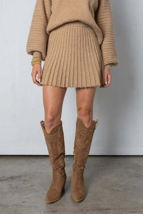 Olivia - Pleated Outfit Set - Elegant - High Quality Cotton - Ideal for Parties