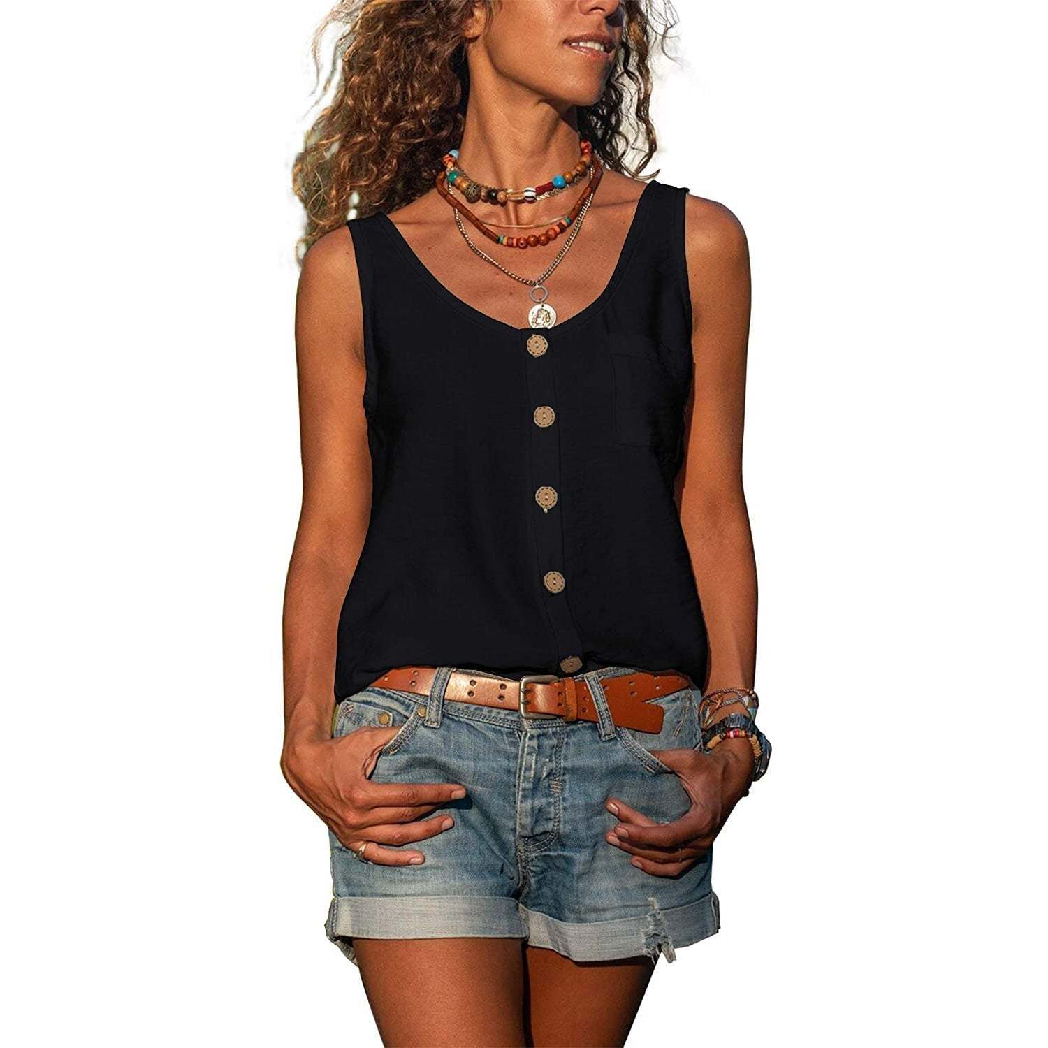 Ibiza Fashion Elegant Women's Tank Top