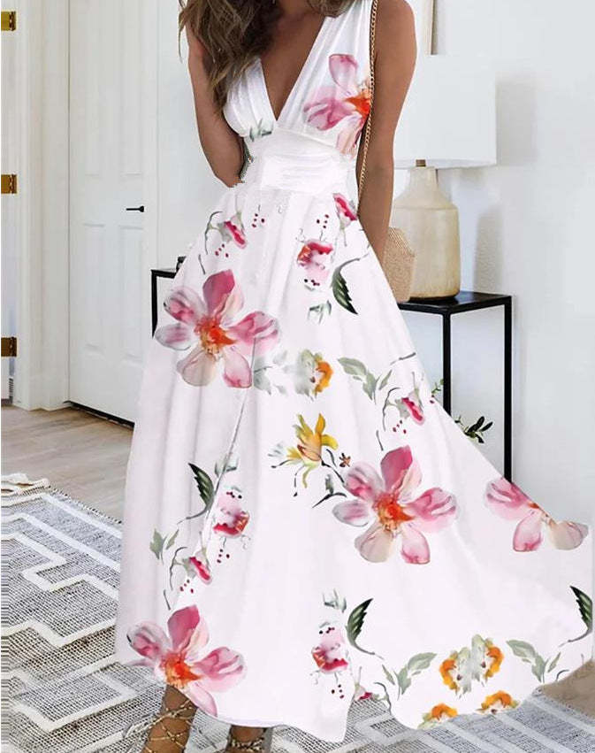 Nicia - Floral Printed Dress