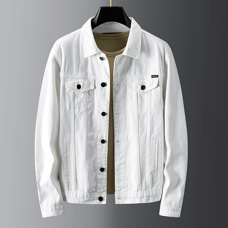 Casual Cargo Denim Jacket