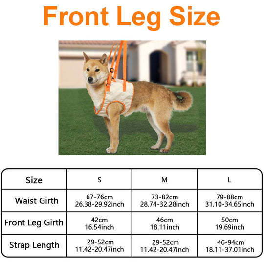 Dog Support Lift Harness for ACL Rehab & Arthritis-gladdween