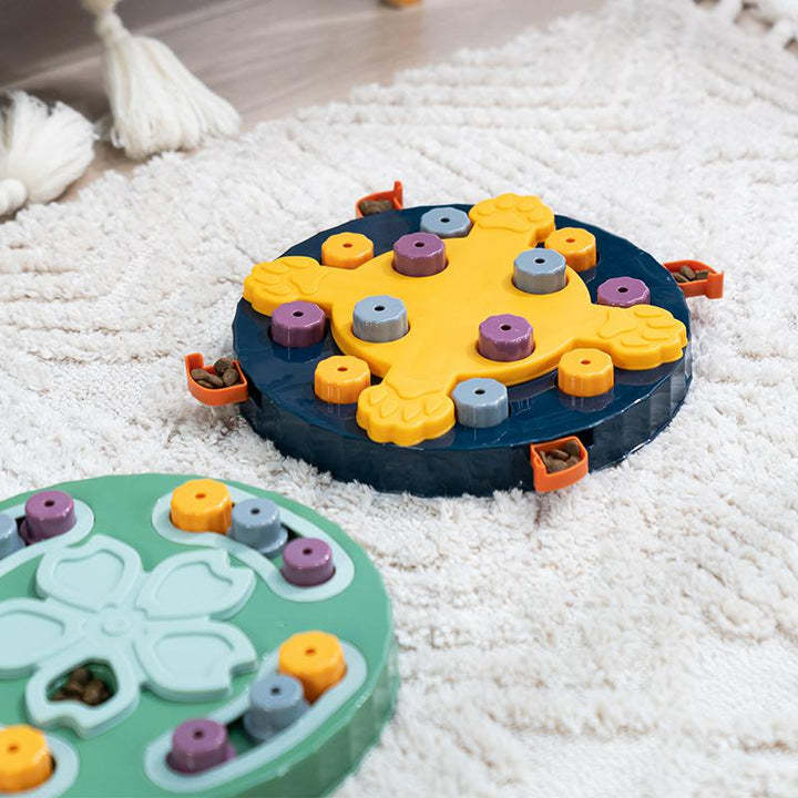 Cat Food Puzzle Feeder, Cat Treats Puzzle Toys-gladdween