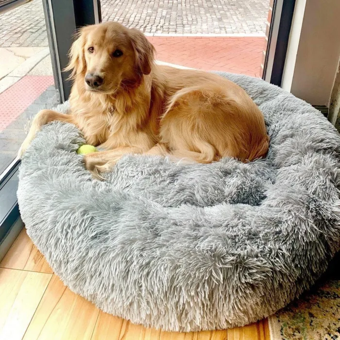 Dog Bed The Original Calming Dog Bed Super Comfy & Anti Anxiety Pet Bed Orthopedic Stress Relief Dog Bed Dog Pillow-gladdween