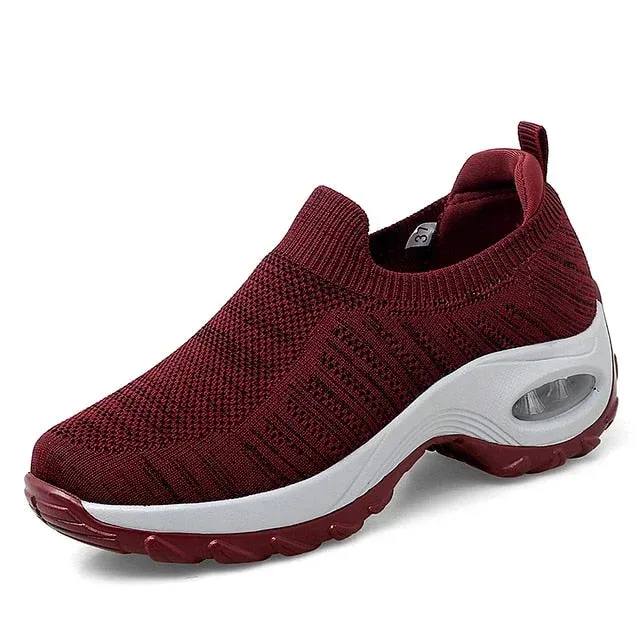 Orthopedic Shoes Women Breathable Arch Support Non-Slip Outsole