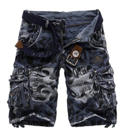 Cargo Shorts with Multiple Pockets