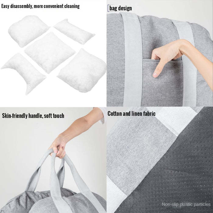 Car Seat Bed: Front First Class Portable & Detachable For Small & Medium Dog-gladdween