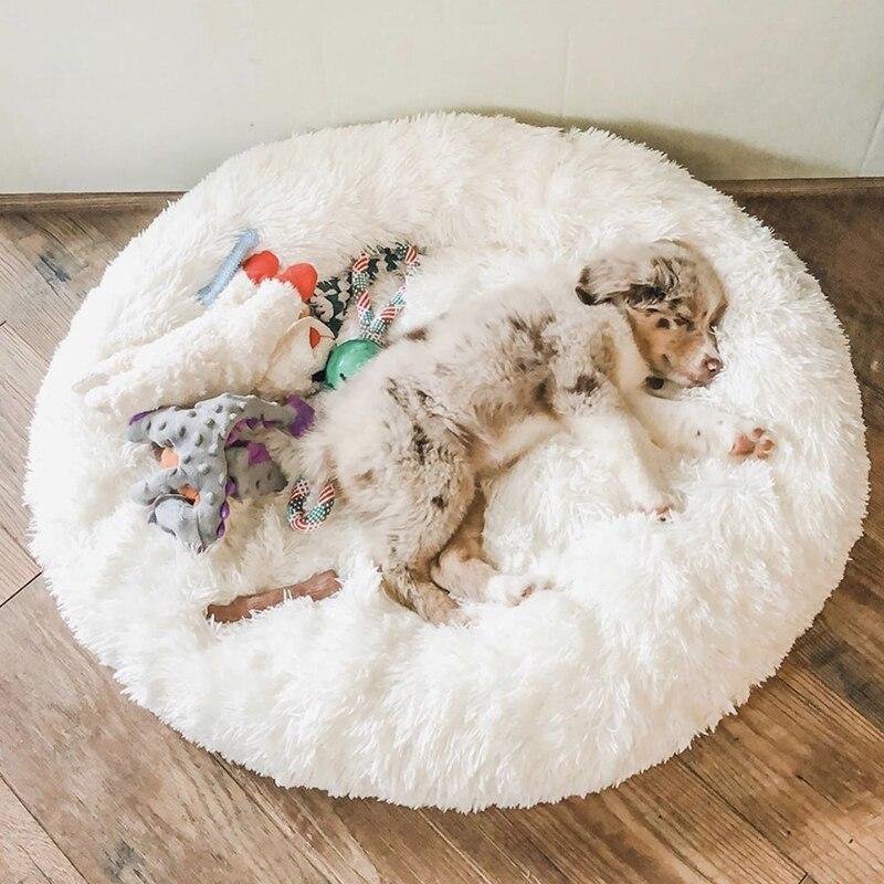 Dog Bed The Original Calming Dog Bed Super Comfy & Anti Anxiety Pet Bed Orthopedic Stress Relief Dog Bed Dog Pillow-gladdween