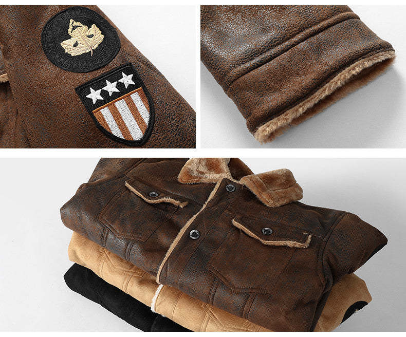 Men's Winter Hero Leather Jacket