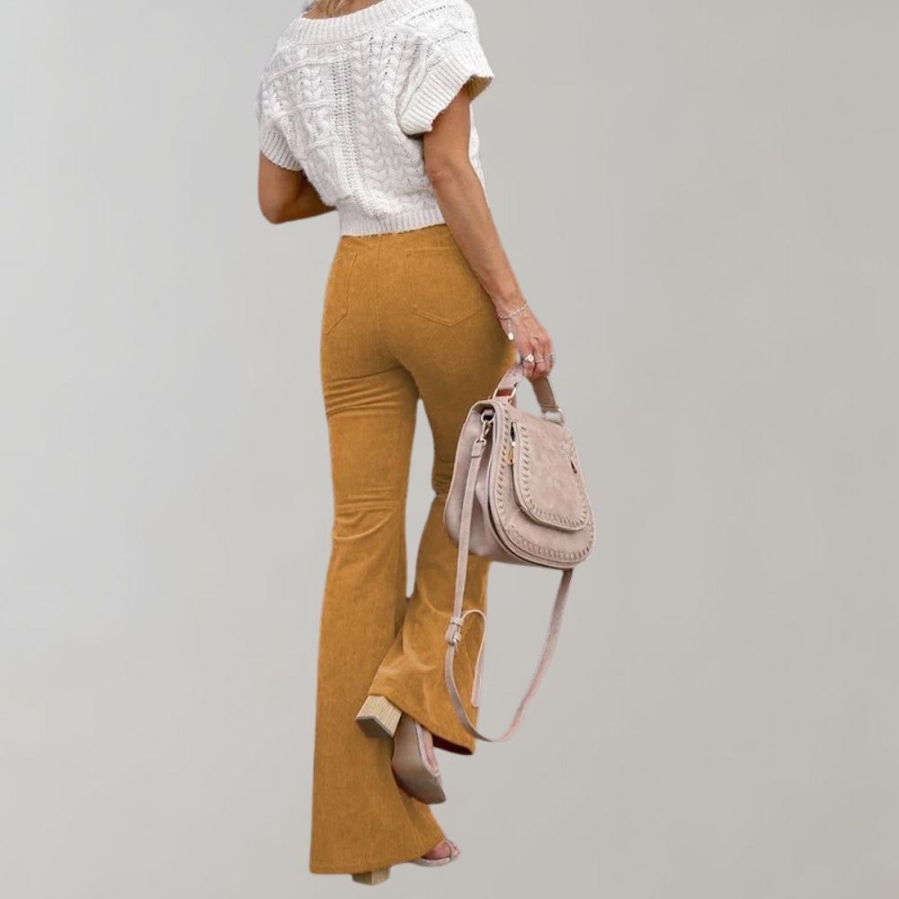 Noemi - Corduroy Flared Pants