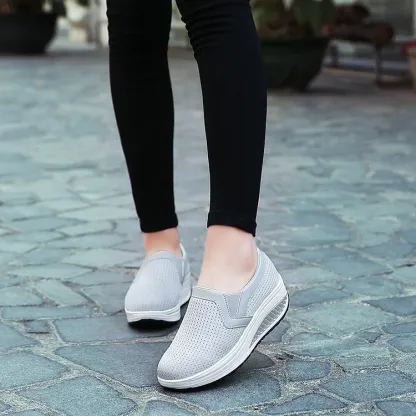 Orthopedic Women Shoes Breathable Slip On Arch Support Non-slip