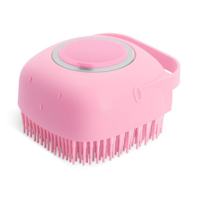 Pet Shampoo Grooming Brush