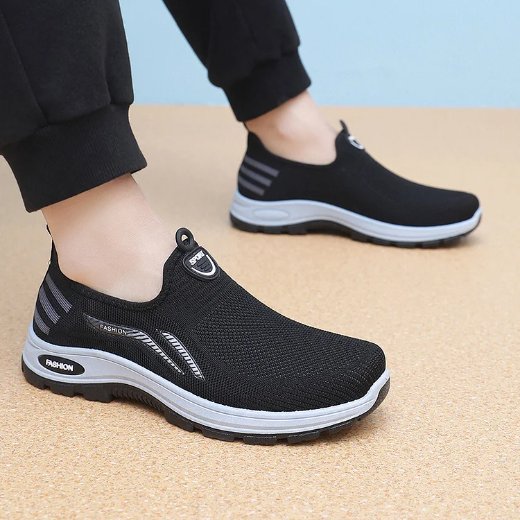 Men Slip-on Sneakers Light Orthopedic Shoes
