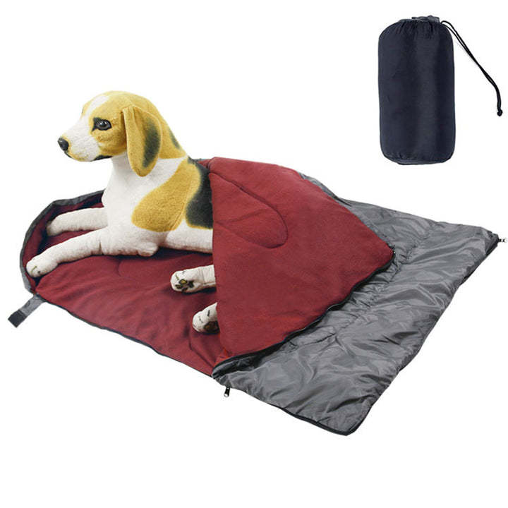 Dog Sleeping Bag Waterproof Warm Packable Dog Bed with Storage Bag 