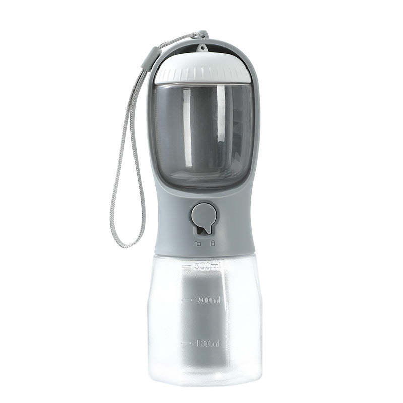 3in1 Dog Water Cup with Food and Waste Bag Holder