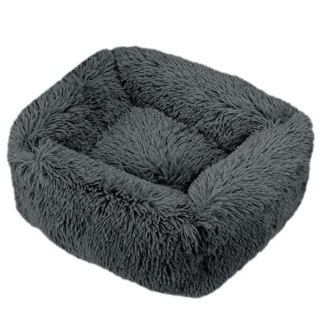 Plush Donut Dog Bed - Cosy Calming Pet Bed-gladdween
