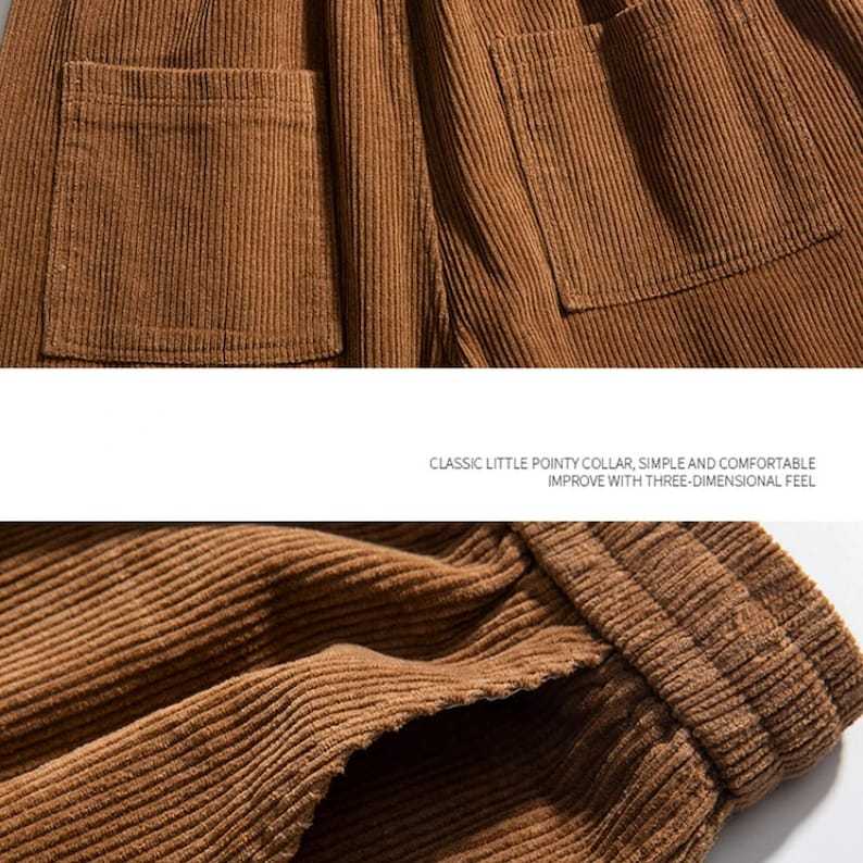 Corduroy Jogger Pants