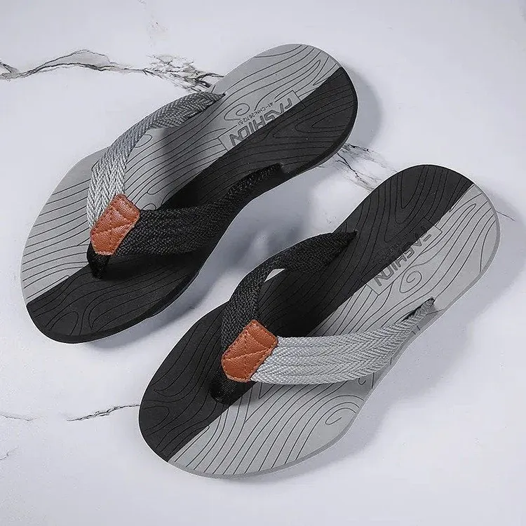 Orthopedic Sandals Men Wide Width Comfy Flat Sporty Flip-flops Trendy Summer