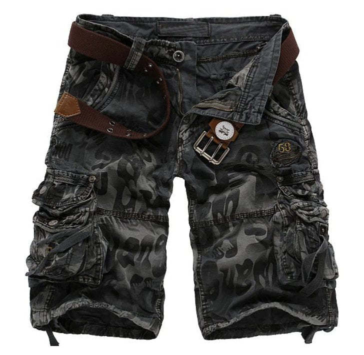 Cargo Shorts with Multiple Pockets
