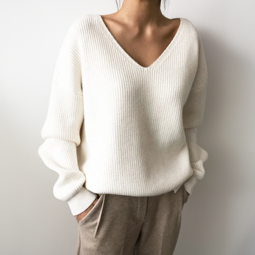 Amberly | Comfortable V-hals Sweater