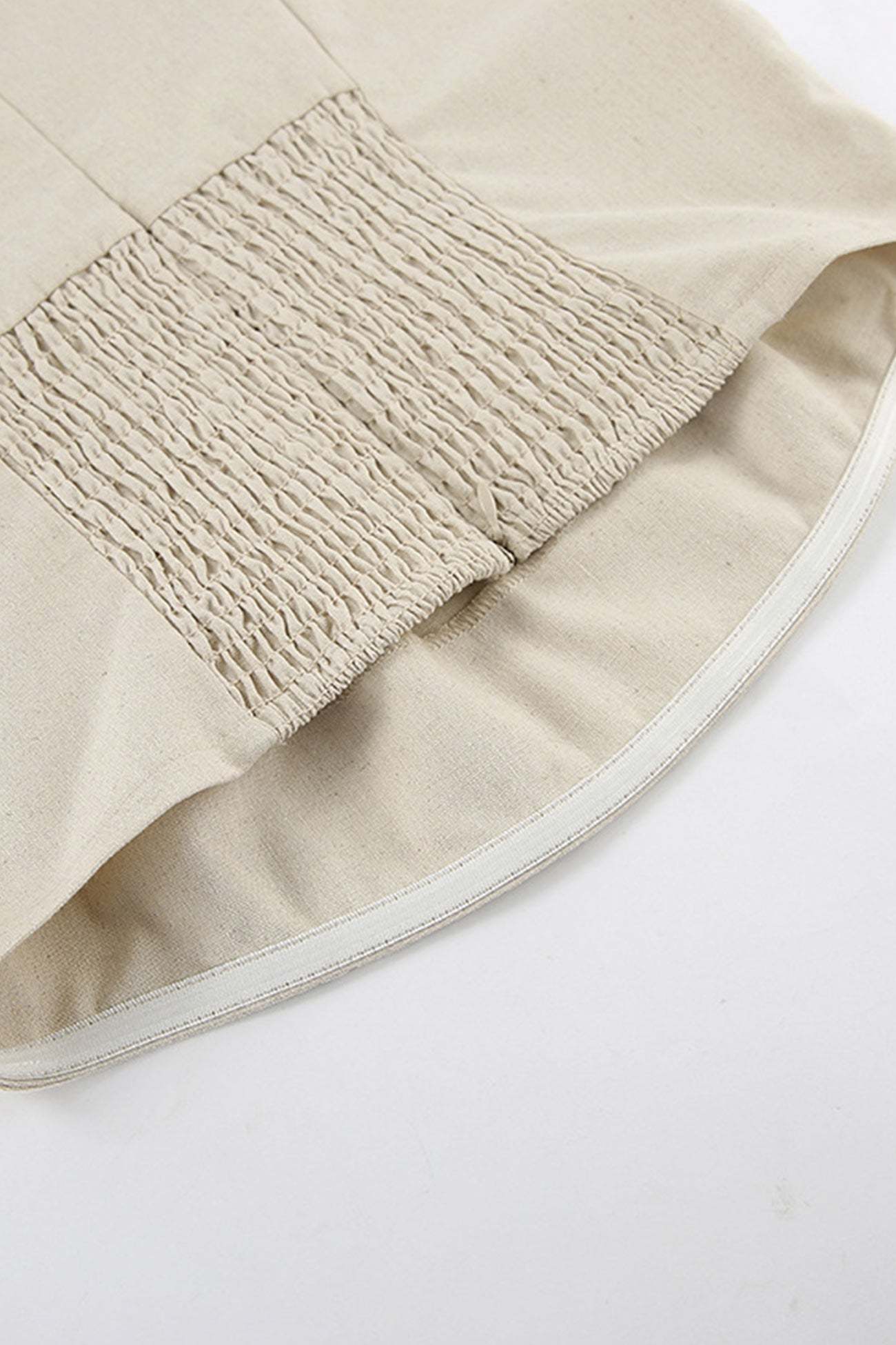 Sophie - smocked strapless dress