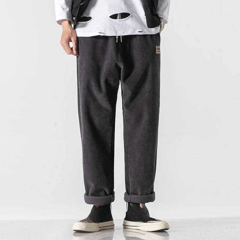 Corduroy Jogger Pants